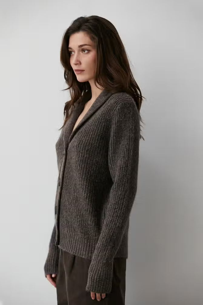 VIANNA SHAWL NECK SWEATER CARDIGAN - Next Pick Collection