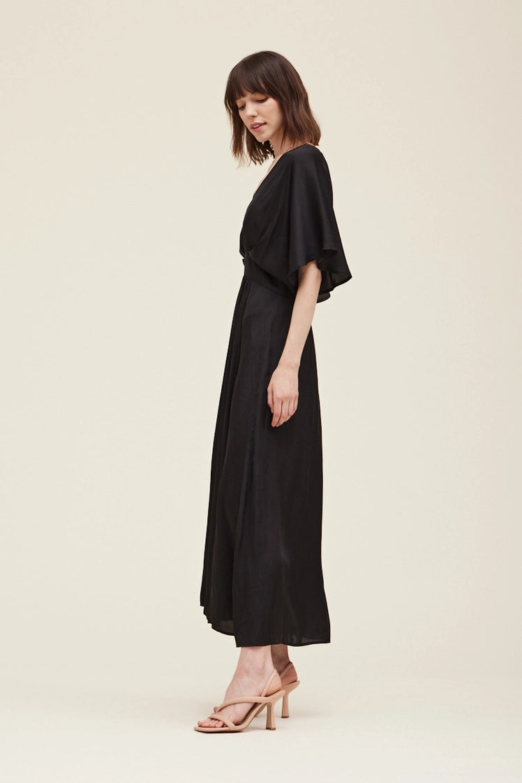 KIMONO SLEEVE MAXI DRESS - Next Pick Collection