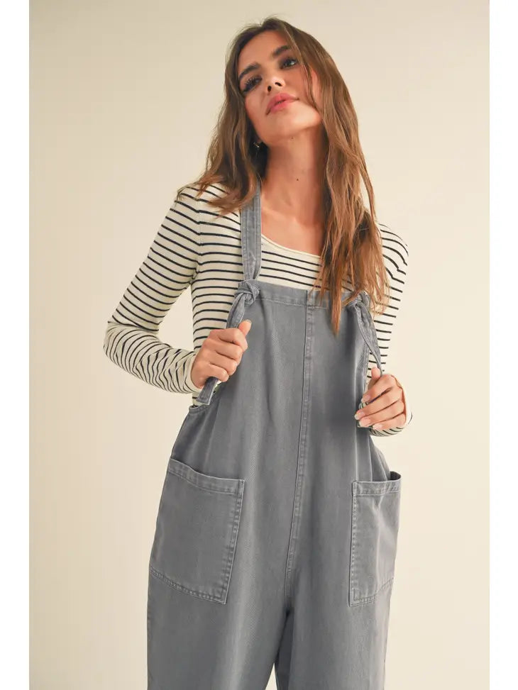 TENCEL WASHED JUMPSUIT - Next Pick Collection