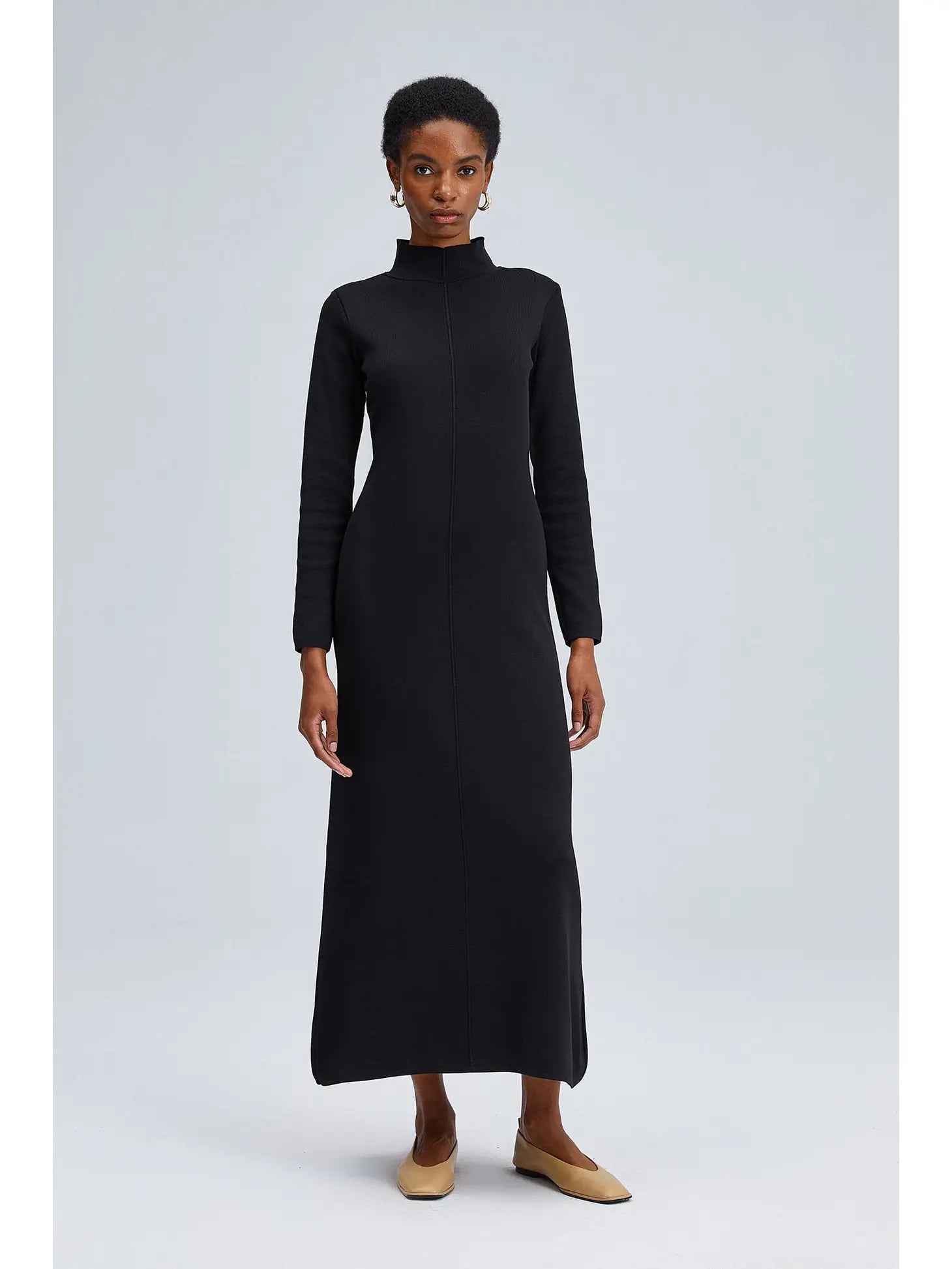 RIBBED KNIT DRESS - Next Pick Collection